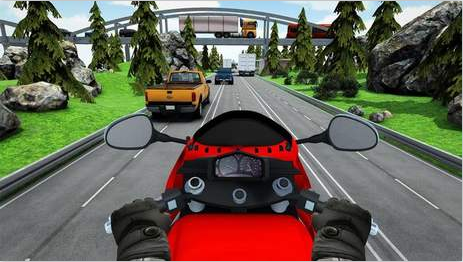 Highway Bike Racing Games：Moto X3m Race bikgames(公路自行车赛车)(图3)