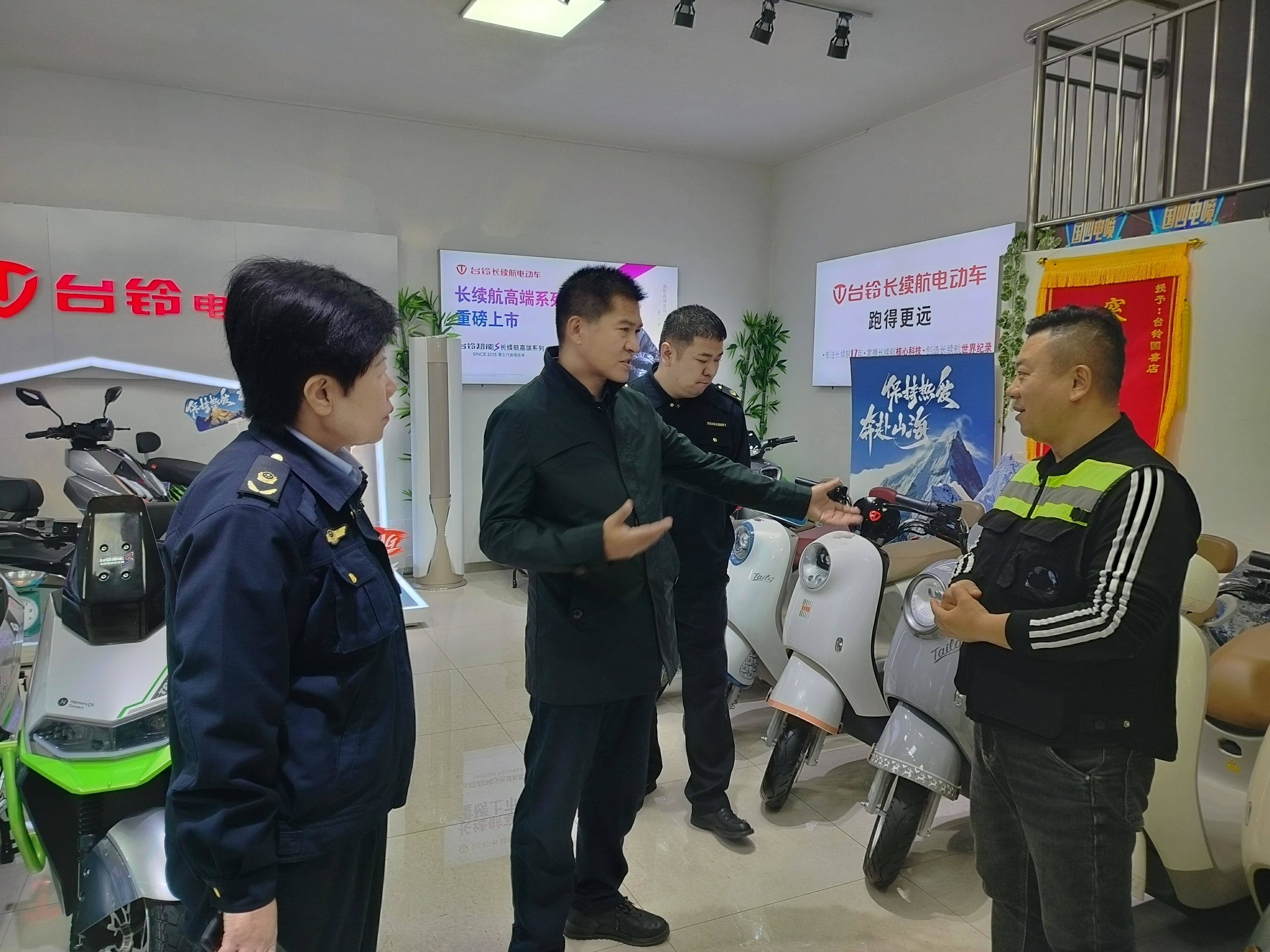 吴忠市开展电动自行车安全隐患专项整治行动(图1)